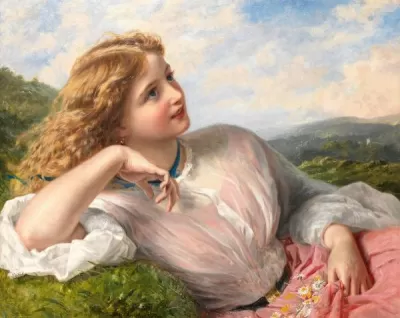 Quadro O Canto da Cotovia